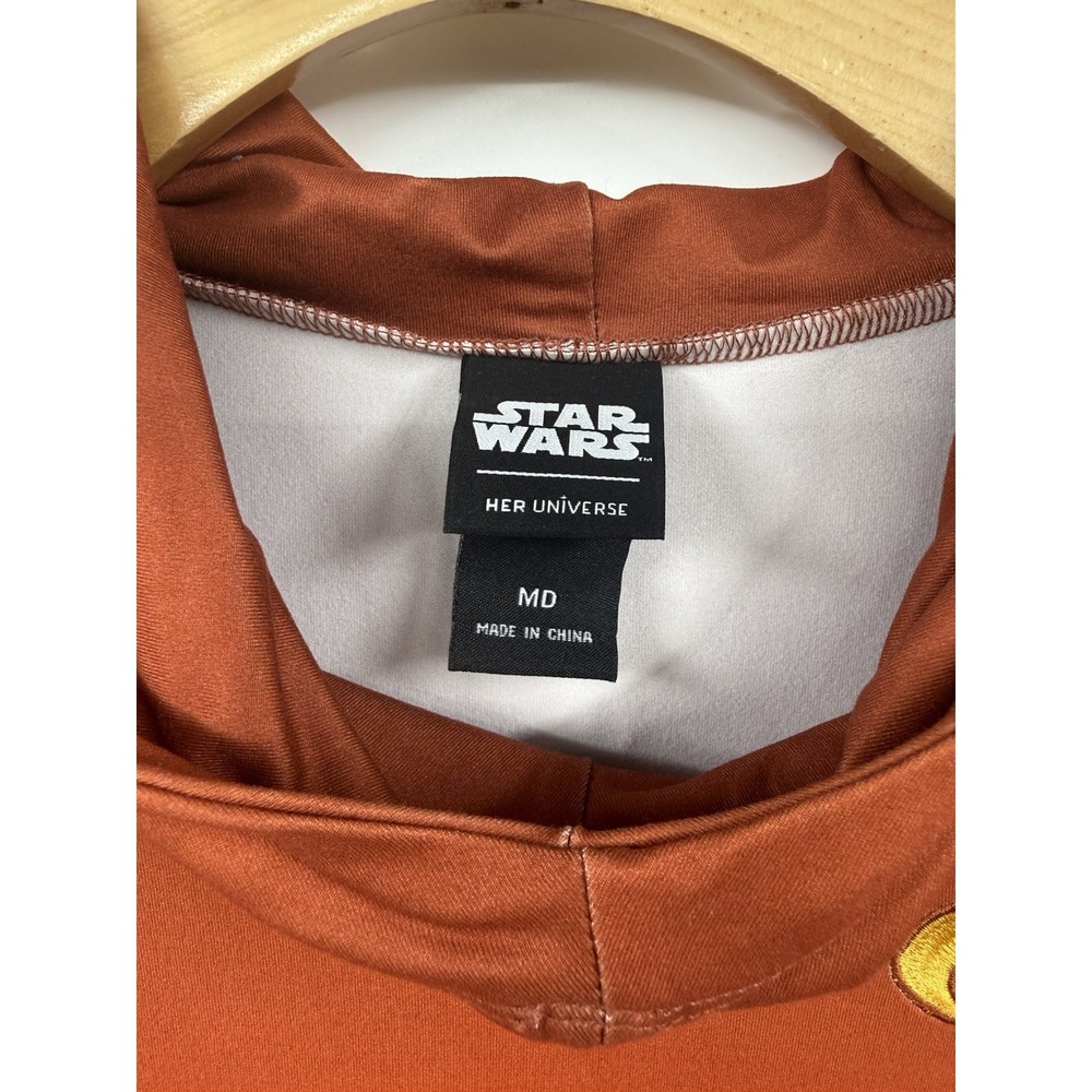 Star Wars Her Universe Dress Padme Handmaiden Hooded Dress Exclusive SZ M Disney - Picture 6 of 11